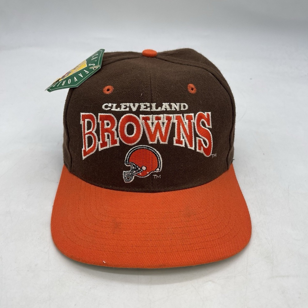 Vintage Cleveland Browns Hat Drew Pearson Wool Snapback Cap OSFA NWT